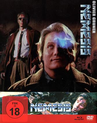 Nemesis (1992) (FuturePak, Édition Limitée, Version Remasterisée, Uncut, Blu-ray + 3 DVD + CD)