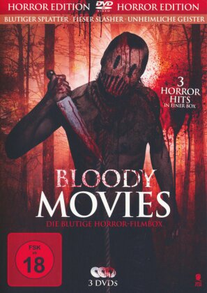 Bloody Movies - Die blutige Horror-Filmbox (Horror Edition, 3 DVDs)