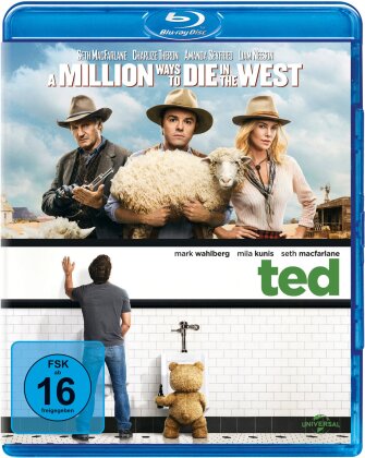 A Million Ways to Die in the West / Ted (2 Blu-rays)