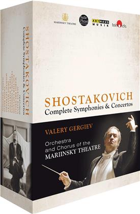 Mariinsky Theatre Orchestra & Valery Gergiev - Shostakovich - Complete Symphonies & Concertos (Arthaus Musik, Coffret, 8 DVD)