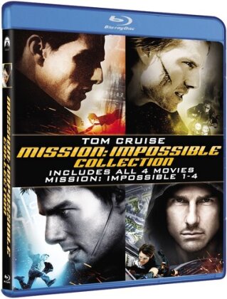 Mission: Impossible 1-4 - Quadrilogy (4 Blu-rays)