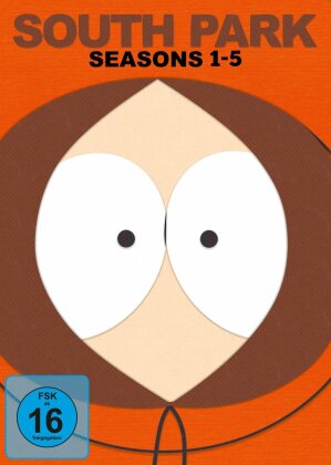 South Park - Season 1-5 (15 DVDs)