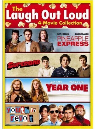 Pineapple Express / Superbad / Youth in Revolt / Year One (The Laugh Out Loud 3-Movie Collection, 3 DVDs)