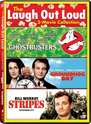 Ghostbusters / Groundhog Day / Stripes (The Laugh Out Loud 3-Movie Collection, 3 DVDs)