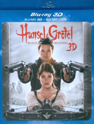 Hansel & Gretel: Witch Hunters (2013) (Blu-ray 3D + Blu-ray + DVD)