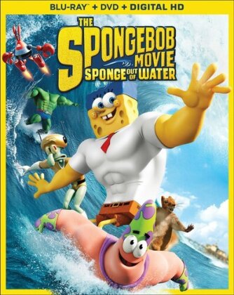 The Spongebob Movie - Sponge Out of Water (2015) (Blu-ray + DVD)