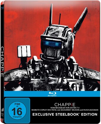 Chappie (2015) (4K Mastered, Steelbook)