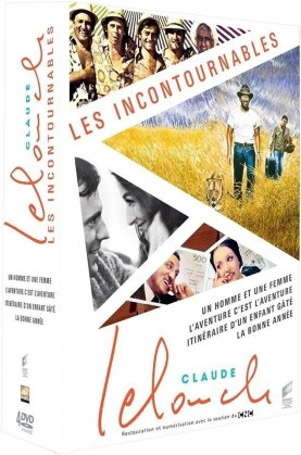 Claude Lelouch - Les Incontournables (Box, 4 DVDs)