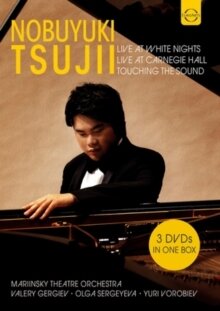 Nobuyuki Tsujii, Mariinsky Orchestra & Valery Gergiev - Live at White Nights & Live at Carnegie Hall - Touching the Sound (3 DVD)