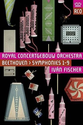 The Royal Concertgebouw Orchestra, Iván Fischer & Myrtò Papatanasiu - Beethoven - Symphonies Nos. 1-9 (3 DVDs)