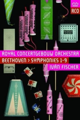 The Royal Concertgebouw Orchestra, Iván Fischer & Myrtò Papatanasiu - Beethoven - Symphonies Nos. 1-9 (3 Blu-ray)