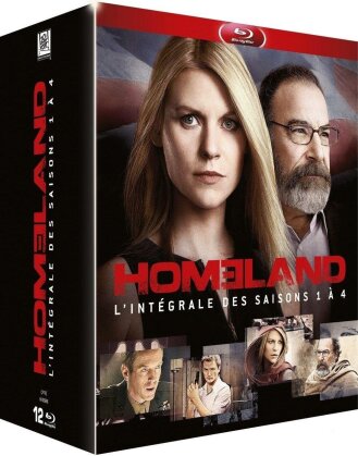 Homeland - Saisons 1-4 (12 Blu-rays)
