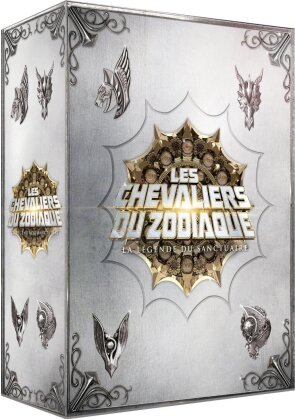 Les Chevaliers du Zodiaque - La légende du Sanctuaire (2014) (Limited Collector's Edition, Blu-ray + DVD + 2 Bücher)