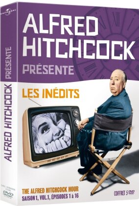 Alfred Hitchcock présente - Les inédits - The Alfred Hitchcock Hour - Saison 1, vol. 1, épisodes 1 à 16 (1962) (n/b, 5 DVD)