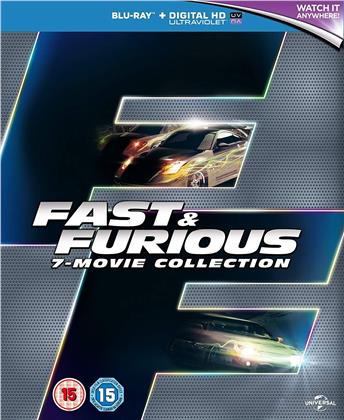 Fast & Furious 1-7 - 7-Movie Collection (7 Blu-ray)