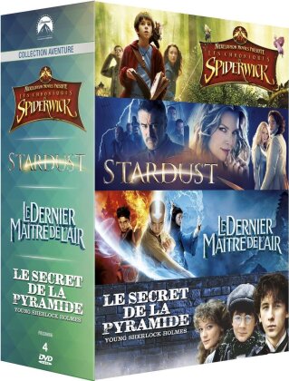 Collection Aventure - Les chroniques de Spiderwick / Stardust / Le dernier maître de l’air / Le secret de la pyramide (4 DVDs)
