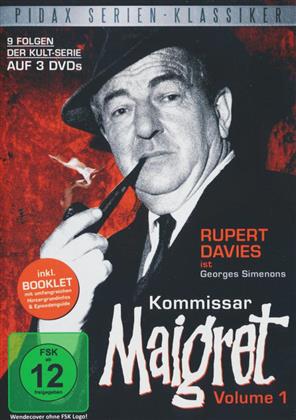 Kommissar Maigret - Volume 1 (Pidax Serien-Klassiker, b/w, 3 DVDs)