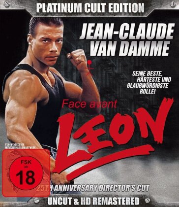 Leon (Van Damme) (1990) (Édition 25ème Anniversaire, Director's Cut, Platinum Edition, Uncut, Blu-ray + 2 DVD)
