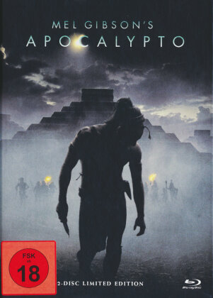 Apocalypto (2006) (Cover A, Limited Edition, Mediabook, Uncut, Blu-ray + DVD)