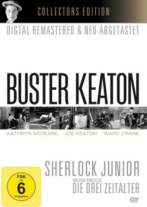 Buster Keaton - Sherlock Junior / Die Drei Zeitalter (s/w, Collector's Edition, Remastered)