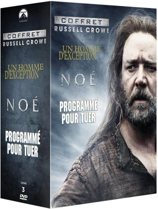 Coffret Russell Crowe - Un Homme d'exception / Noé / Programmé pour tuer (3 DVDs)