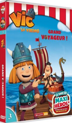Vic le Viking (animation digitale) - Vol. 3 - grand voyageur ! (Studio 100)