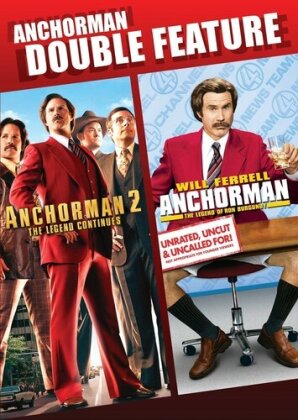 Anchorman / Anchorman 2 (Double Feature, 2 DVDs)