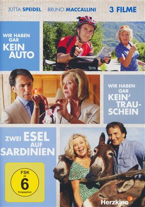 Wir haben gar kein Auto / Wir haben gar kein' Trauschein / Zwei Esel auf Sardinien (2 DVDs)