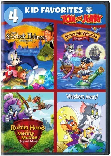 4 Kid Favorites - Tom & Jerry 4 DVDs