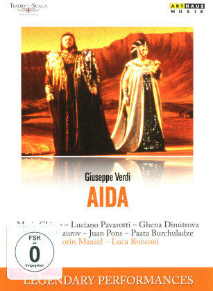 Orchestra of the Teatro alla Scala, Lorin Maazel & Luciano Pavarotti - Verdi - Aida (Arthaus Musik, Legendary Performances)