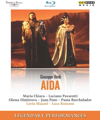 Orchestra of the Teatro alla Scala, Lorin Maazel & Luciano Pavarotti - Verdi - Aida (Legendary Performances, Arthaus Musik)