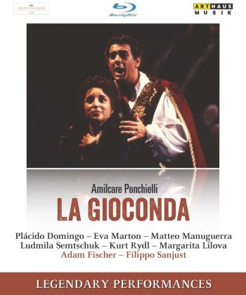 Wiener Staatsoper, Adam Fischer, Eva Marton & Plácido Domingo - Ponchielli - La Gioconda (Legendary Performances, Arthaus Musik)