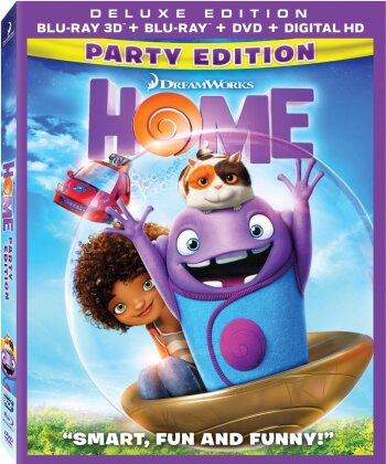 Home (2015) (Blu-ray 3D (+2D) + Blu-ray + DVD)