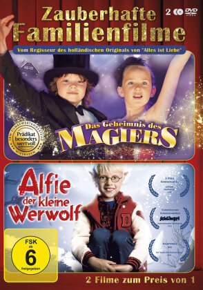 Zauberhafte Familienfilme - Das Geheimnis des Magiers / Alfie, der kleine Werwolf (2 DVDs)