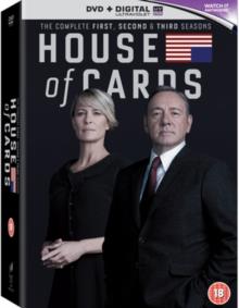 House Of Cards - Seasons 1 - 3 (12 DVDs)