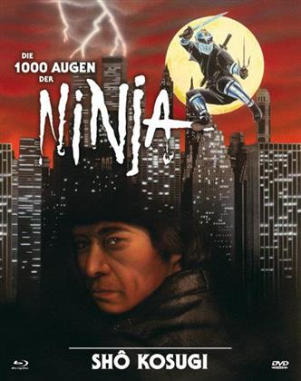 Die 1000 Augen der Ninja (1985) (Cover B, Limited Edition, Mediabook, Uncut, Blu-ray + DVD)