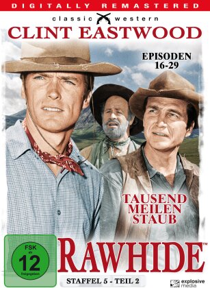 Rawhide - Staffel 5.2 (Classic Western, Remastered, s/w, 4 DVDs)
