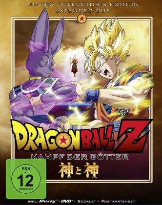 Dragonball Z - Kampf der Götter (Extended Edition, Collector's Edition Limitata, Blu-ray + DVD)
