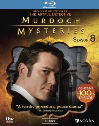 Murdoch Mysteries - Season 8 (4 Blu-rays)