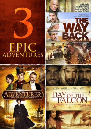 The Adventurer / Day Of The Falcon / The Way Back (Triple Feature, 2 DVDs)