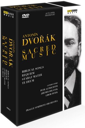 Prague Symphony Orchestra, Petr Altrichter, … - Dvorák - Requiem / Biblical Songs / Stabat Mater / Te Deum - Sacred Music (Arthaus Musik, 3 DVDs)