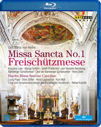 Symphonieorchester des Bayerischen Rundfunks, Horst Stein & Rafael Kubelik - Weber - Missa Sancta No. 1 Freischützmesse / Haydn - Missa Sanctae Caeciliae (Arthaus Musik)