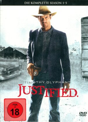 Justified - Staffeln 1-5 (Digistack & Schuber) (15 DVDs)