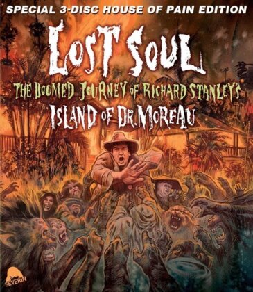 Lost Soul - The Doomed Journey of Richard Stanley's Island of Dr. Moreau (2014) (Special House of Pain Edition, Blu-ray + DVD + CD)