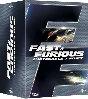 Fast & Furious 1-7 - L'Intégrale 7 Films (7 DVDs)
