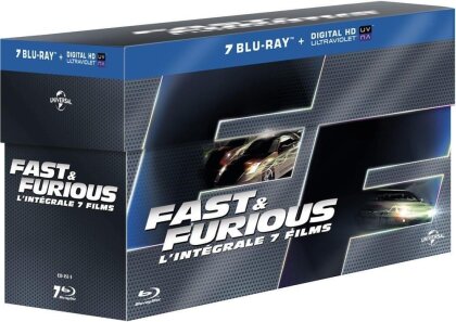Fast & Furious 1-7 - L'intégrale 7 films (7 Blu-rays)