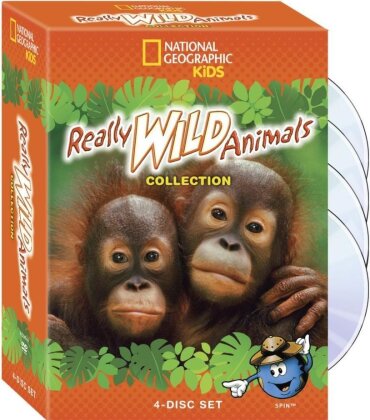 National Geographic Kids - Really Wild Animals Collection (4 DVD)