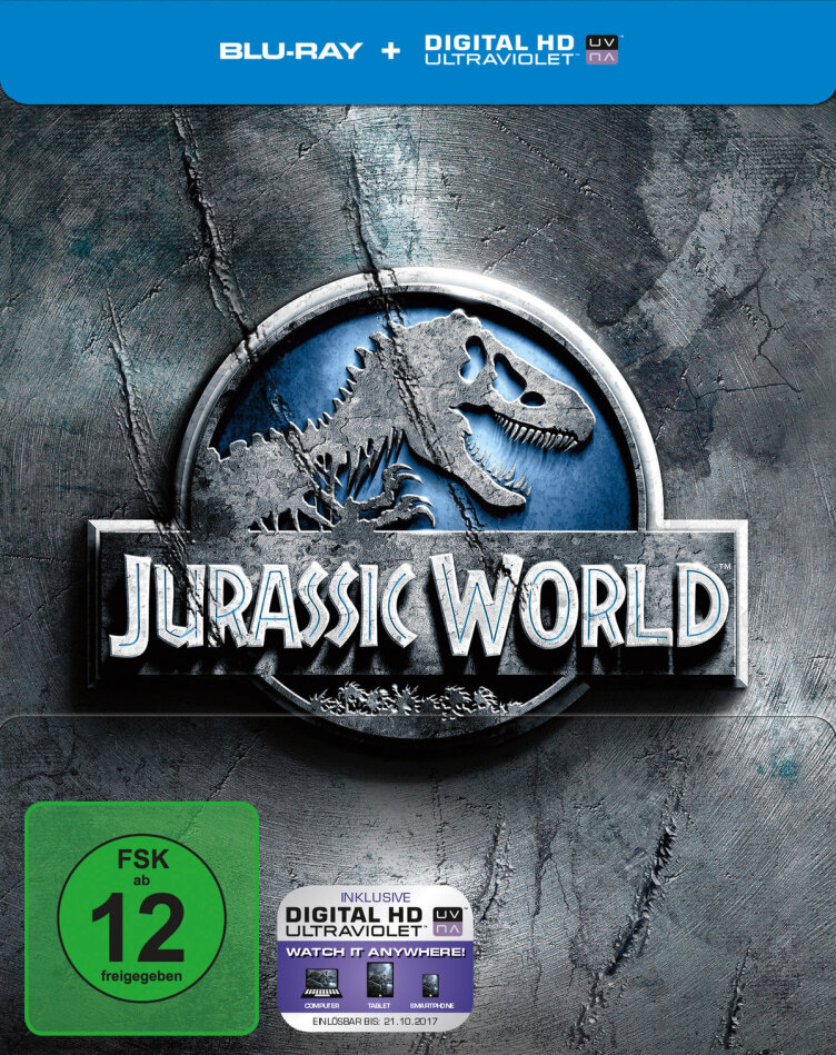 Jurassic World (2015) (Limited Edition, Steelbook)