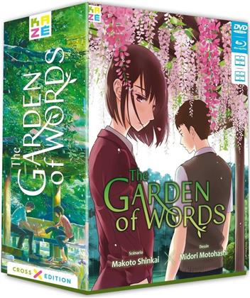 The garden of words (2013) (Cross Edition, Limited Edition, DVD + Blu-ray + 2 Bücher)