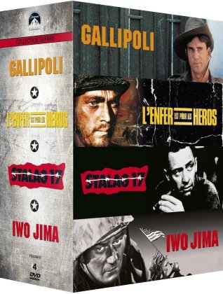 Collection Guerre - Gallipoli / L’enfer est pour les héros / Stalag 17 / Iwo Jima (4 DVDs)